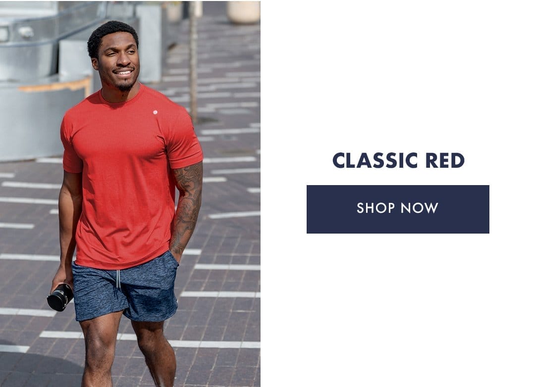 Classic Red | Blitz Tech Tee