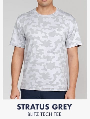 Blitz Tech Tee | Stratus Grey