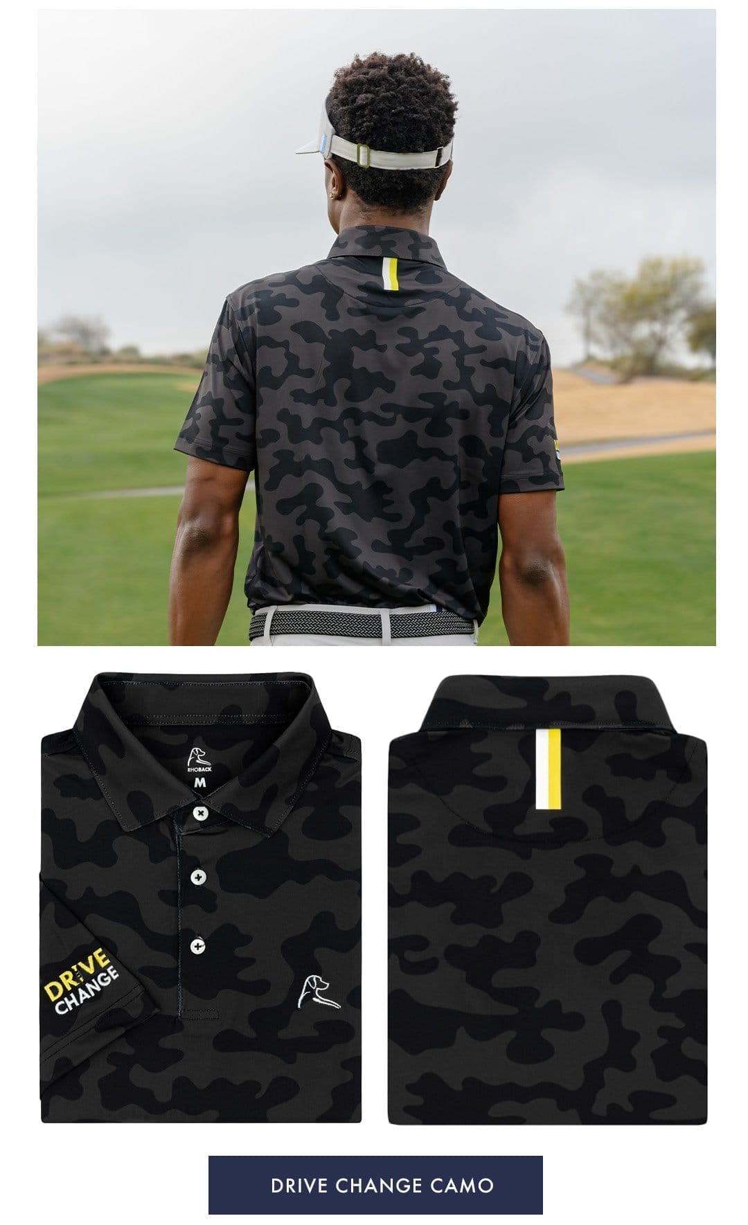 The Drive Change Camo | Performance Polo