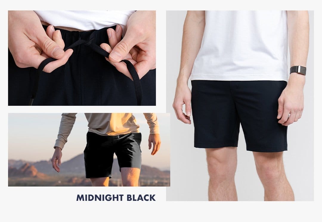 Midnight Black | Everyday Shorts