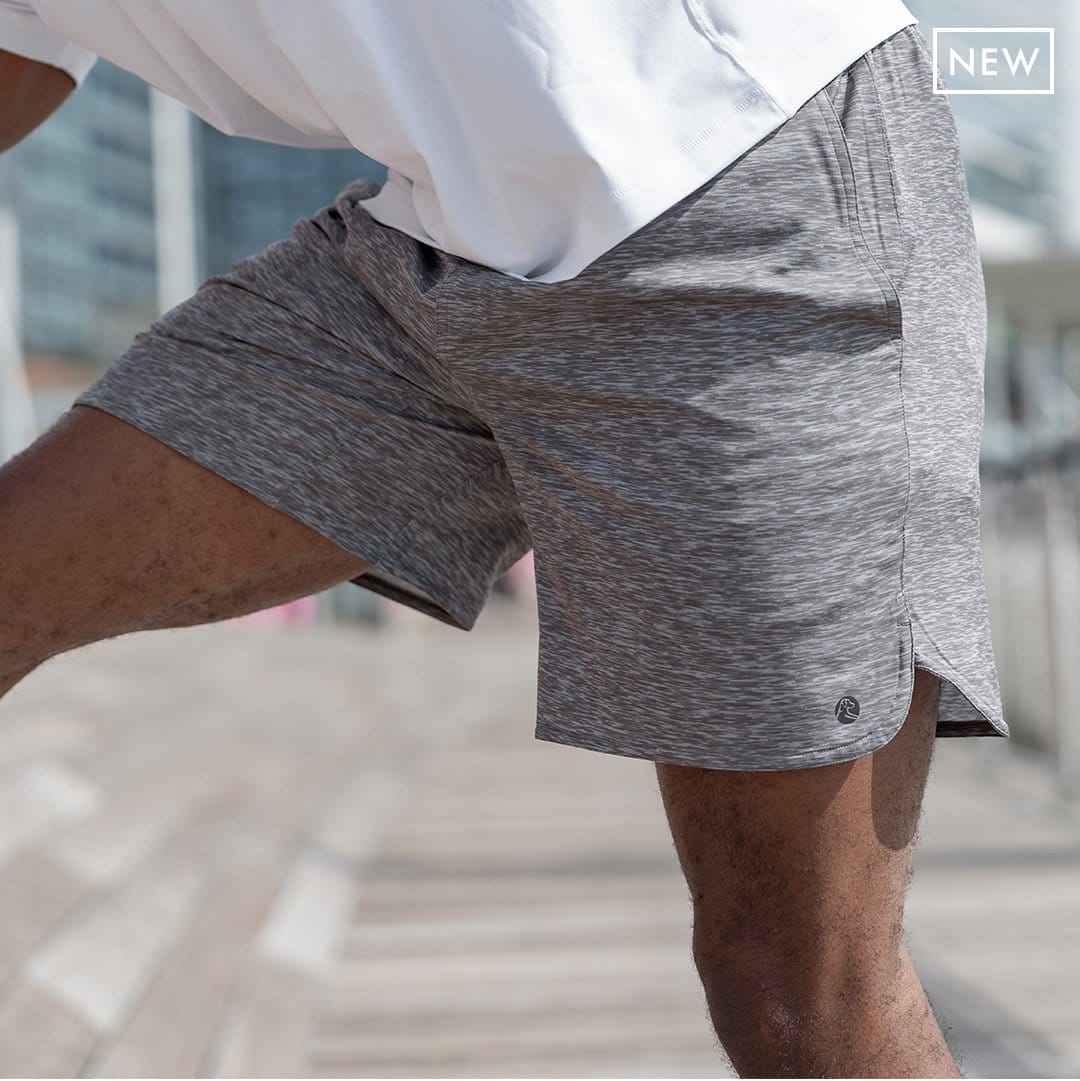 Grit Gym Shorts | Thunder Grey/Charcoal Grey