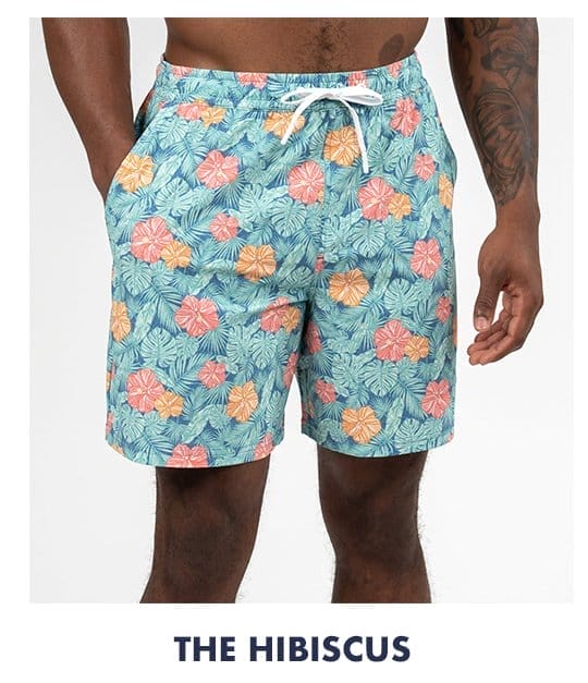 The Hibiscus | Medley Swim Trunk