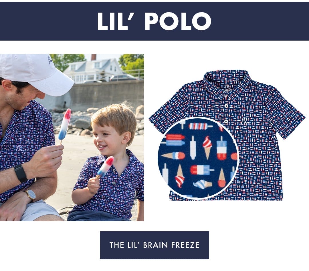 The Lil' Brain Freeze | Toddler Polo