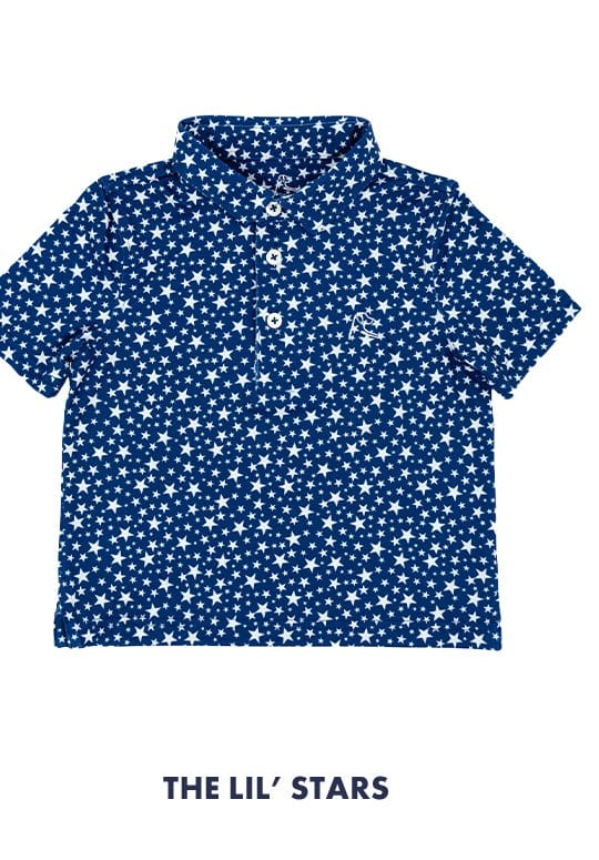 The Lil' Stars | Toddler Performance Polo