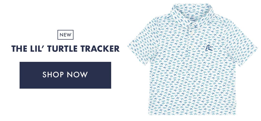 The Turtle Tracker | Lil' Performance Polo