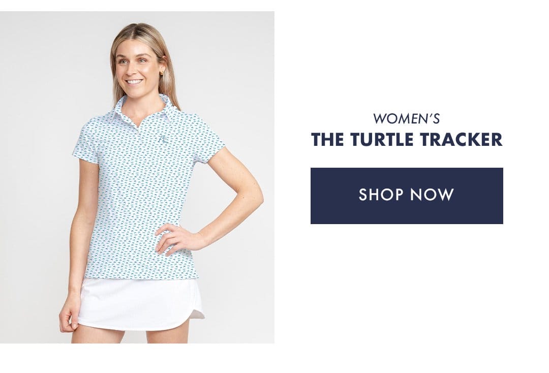 The Turtle Tracker | Women's Performance Polo