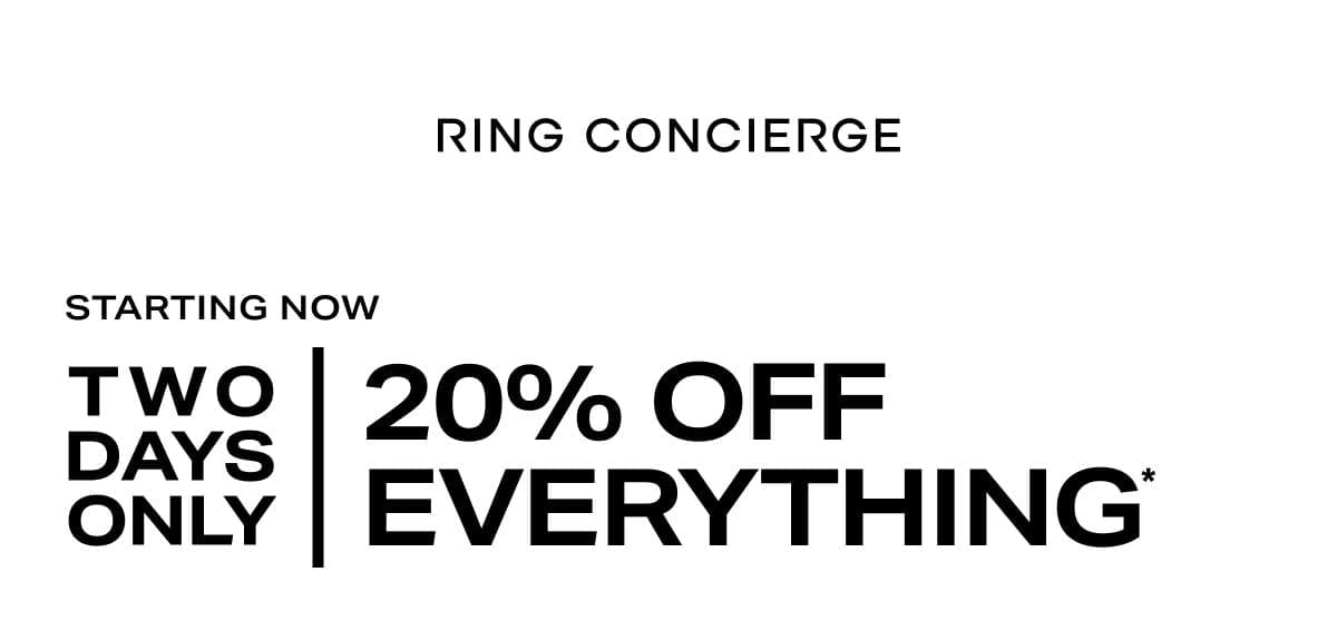 Shop 20% Off Everything