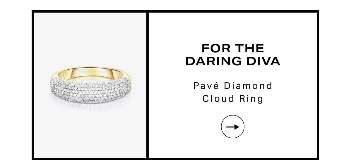 Pavé Diamond Cloud Ring