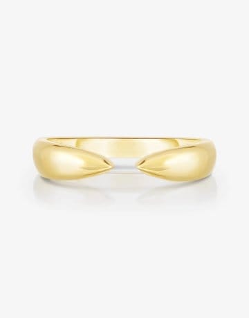 Gold Claw Stackable Ring