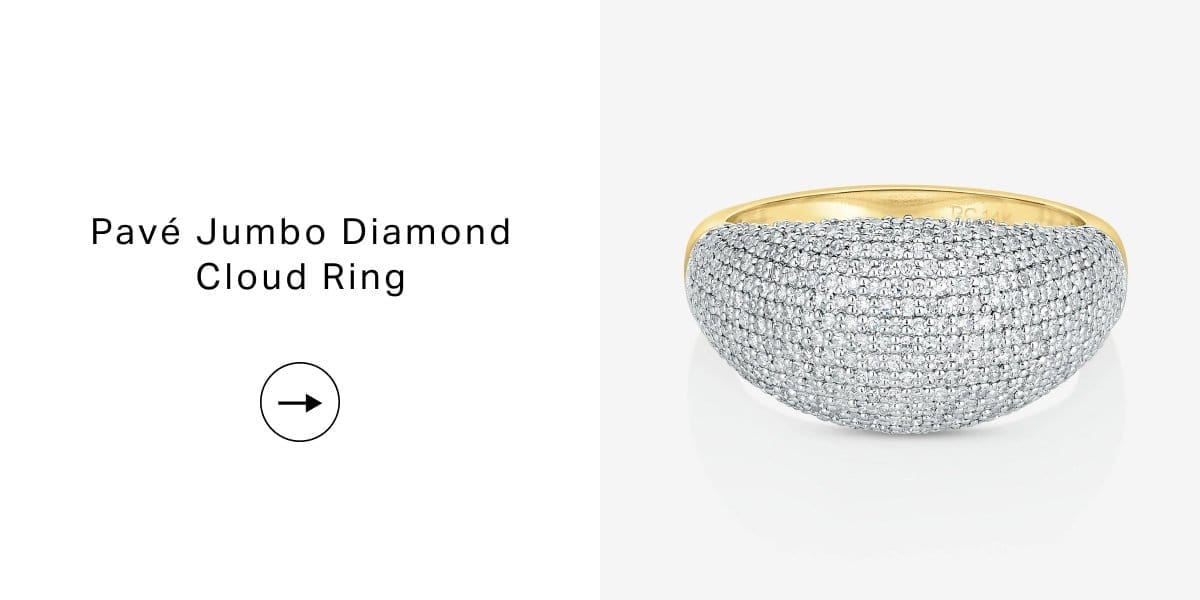 Ring Concierge Pavé Jumbo Diamond Cloud Ring