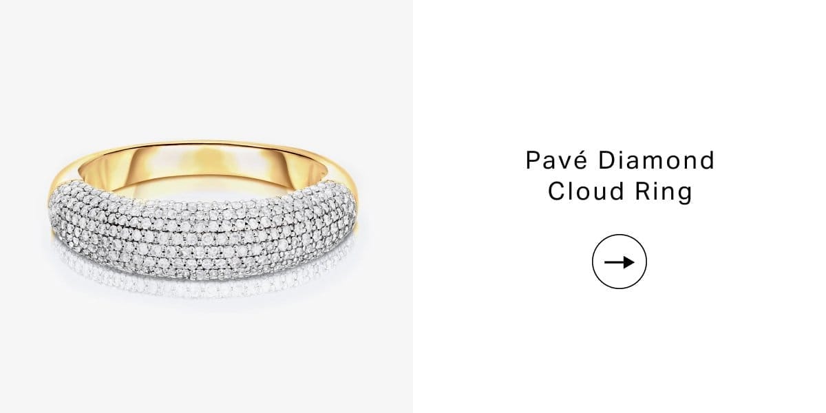 Ring Concierge Pavé Diamond Cloud Ring