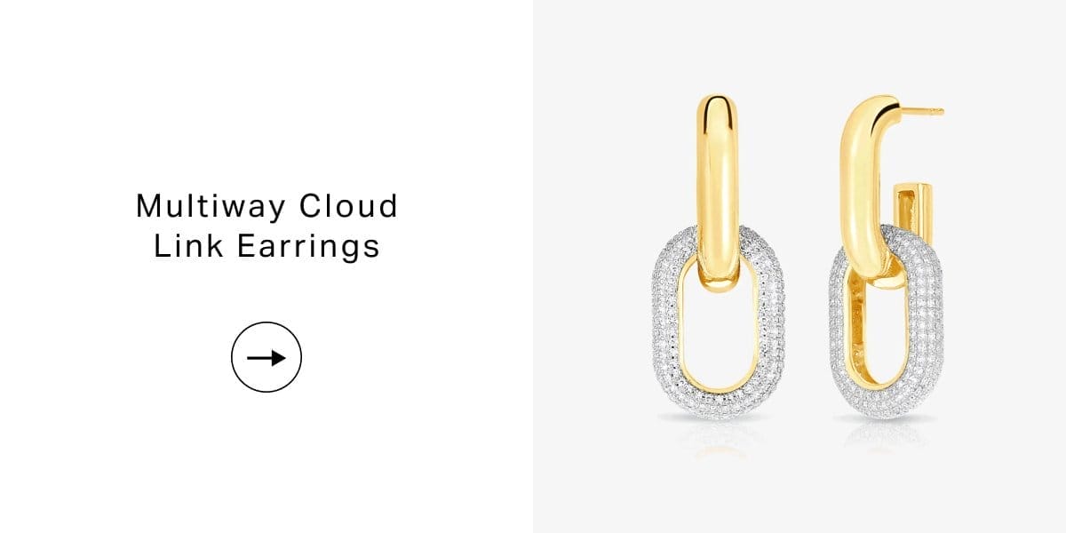 Ring Concierge Multiway Cloud Link Earrings