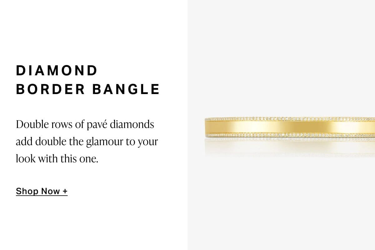 Diamond Border Bangle