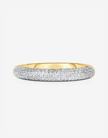 Petite Pavé Diamond Cloud Ring