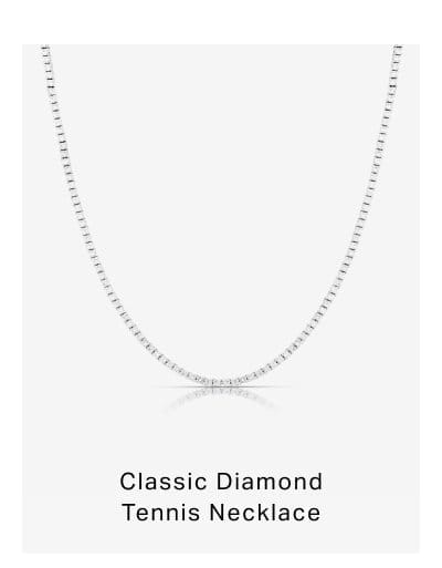 Ring Concierge Classic Diamond Tennis Necklace