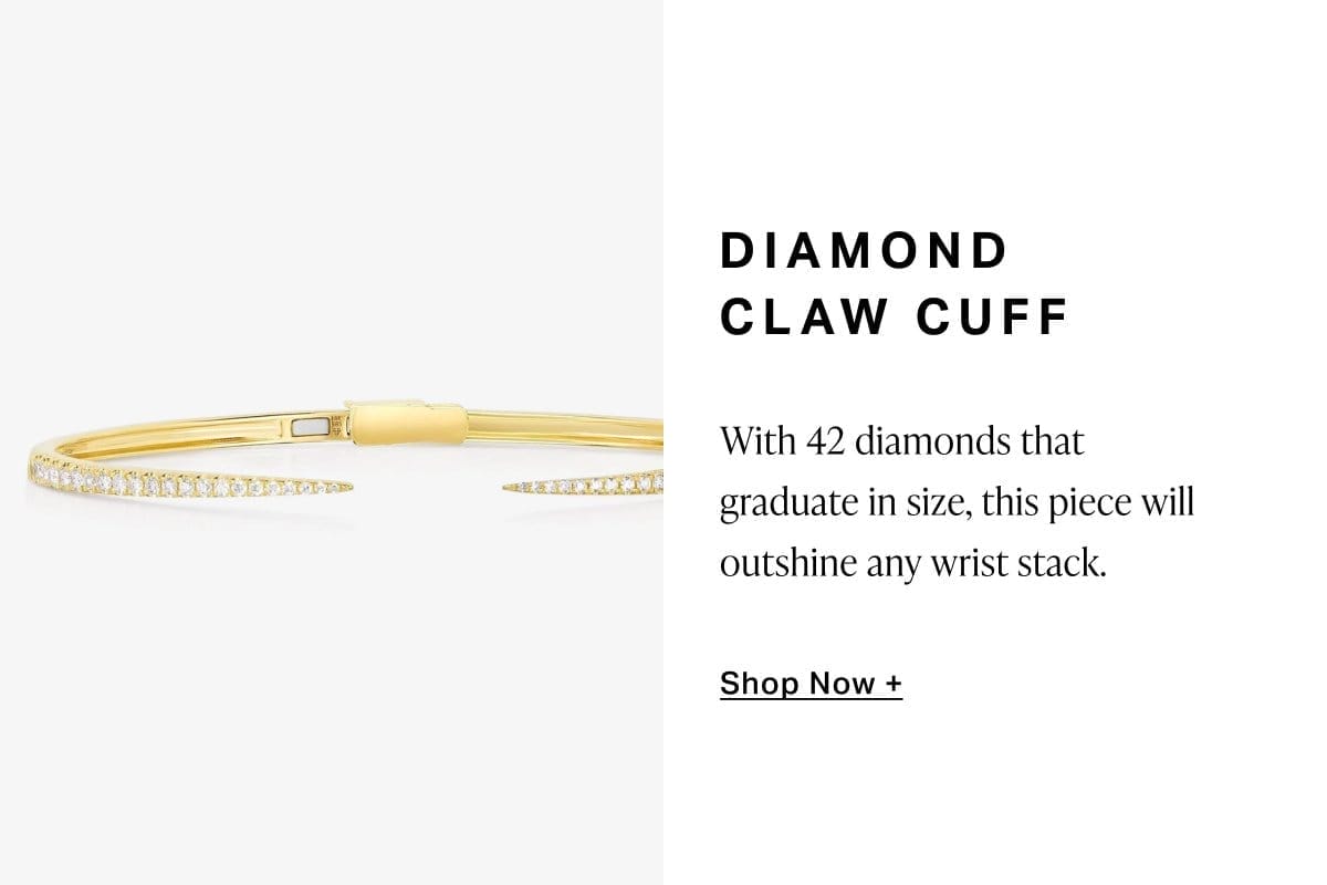 Diamond Claw Cuff
