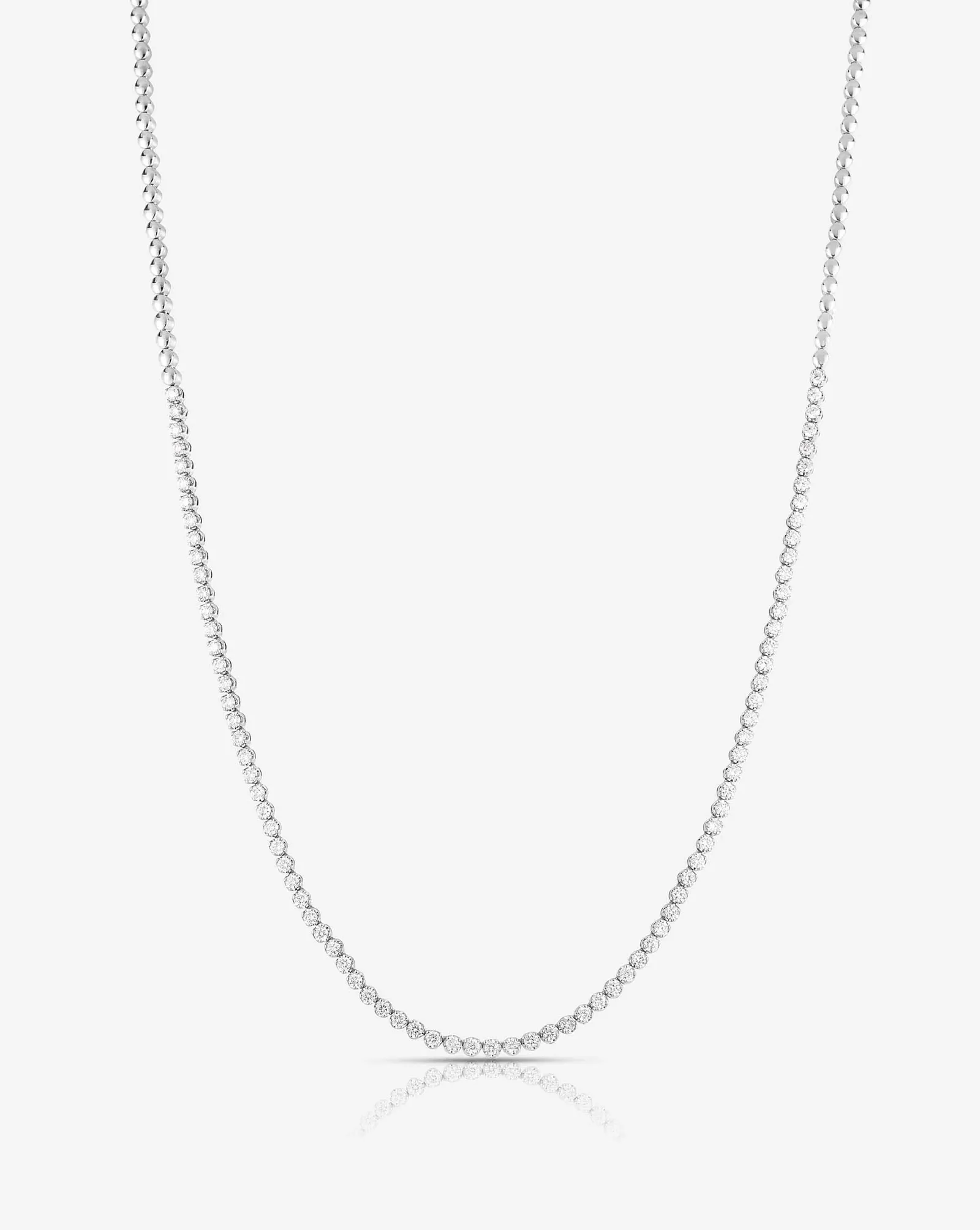 Image of Mini Diamond Tennis Necklace