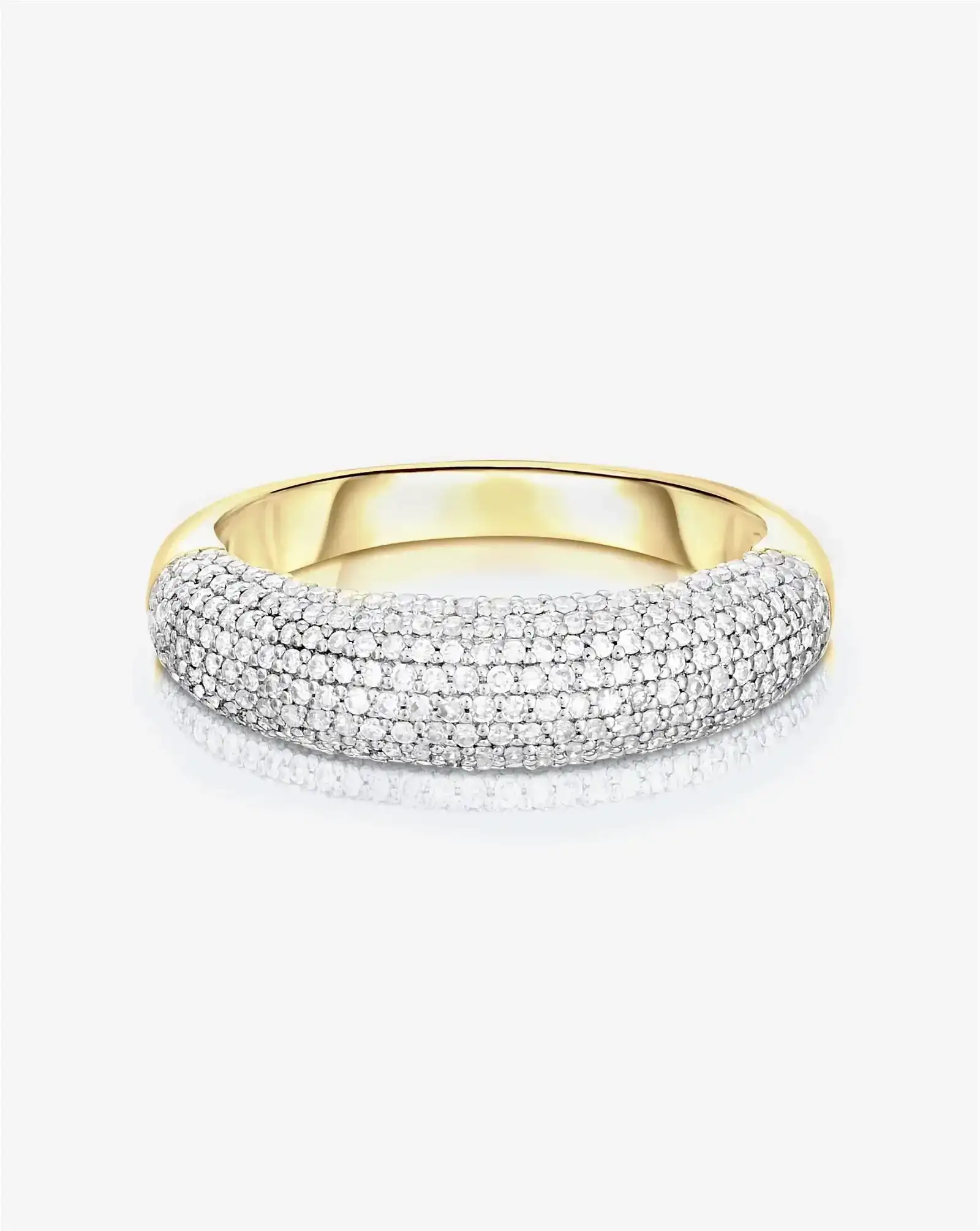 Image of Pavé Diamond Cloud Ring