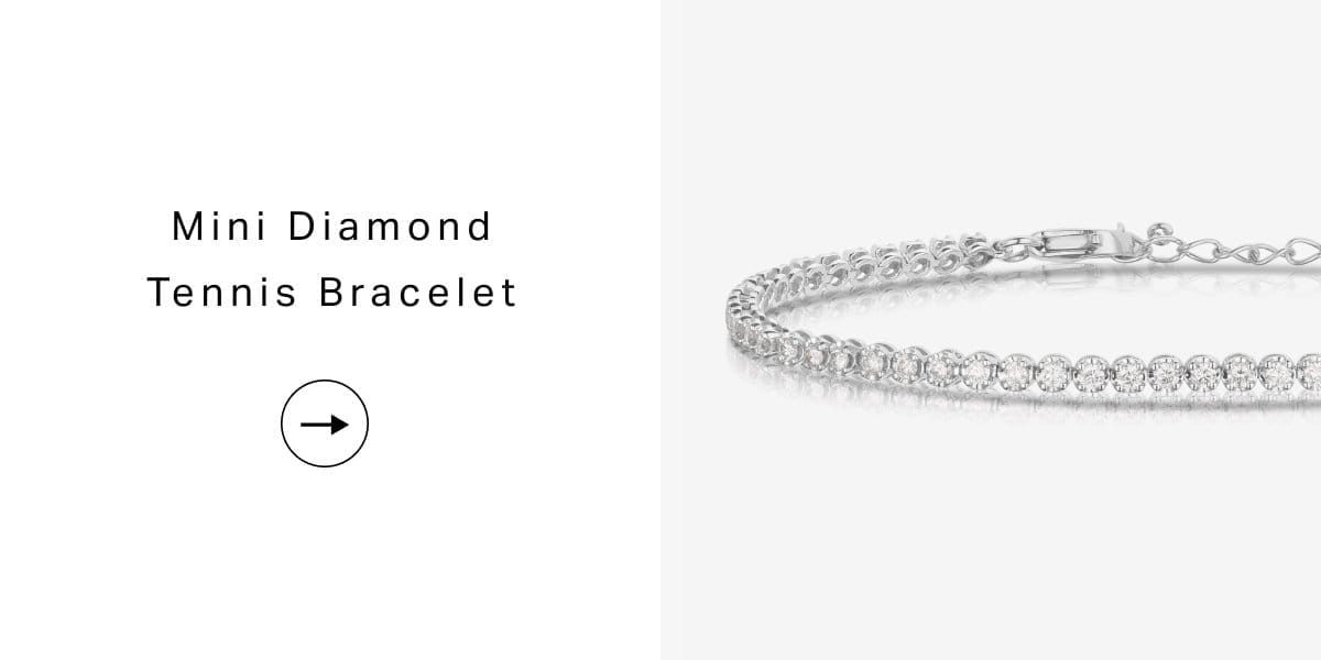 Mini Diamond Tennis Bracelet