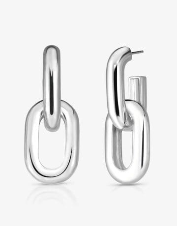 Statement Sterling - Multiway Link Earrings