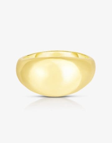 Jumbo Gold Cloud Ring