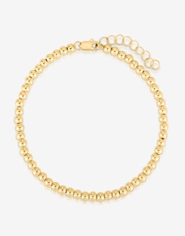 Petite Gold Bead Bracelet