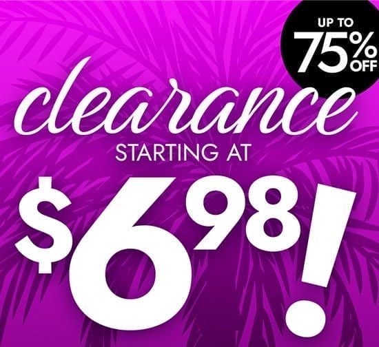 Shop Clearance