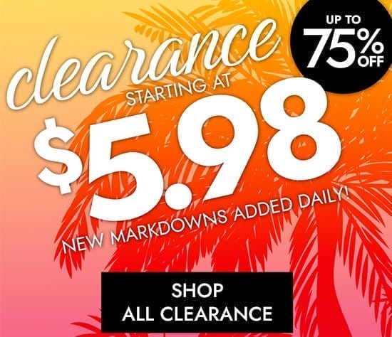 Shop All Clearance