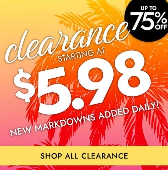 Shop Clearance