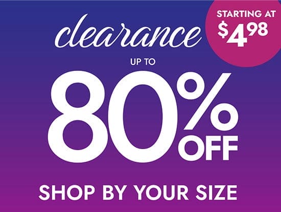 Shop Clearance