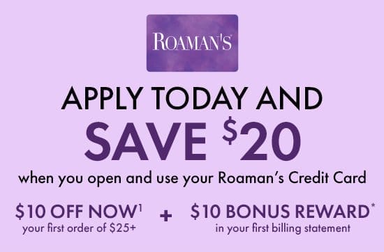 Apply Today and Save \\$20