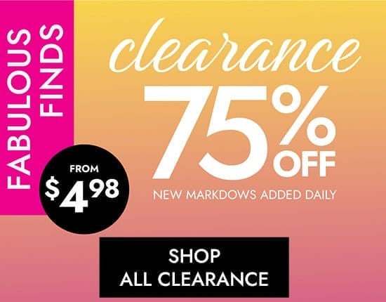 Shop All Clearance