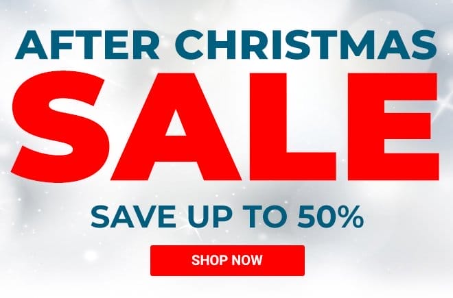 After Christmas Sale - Save Up to 50%