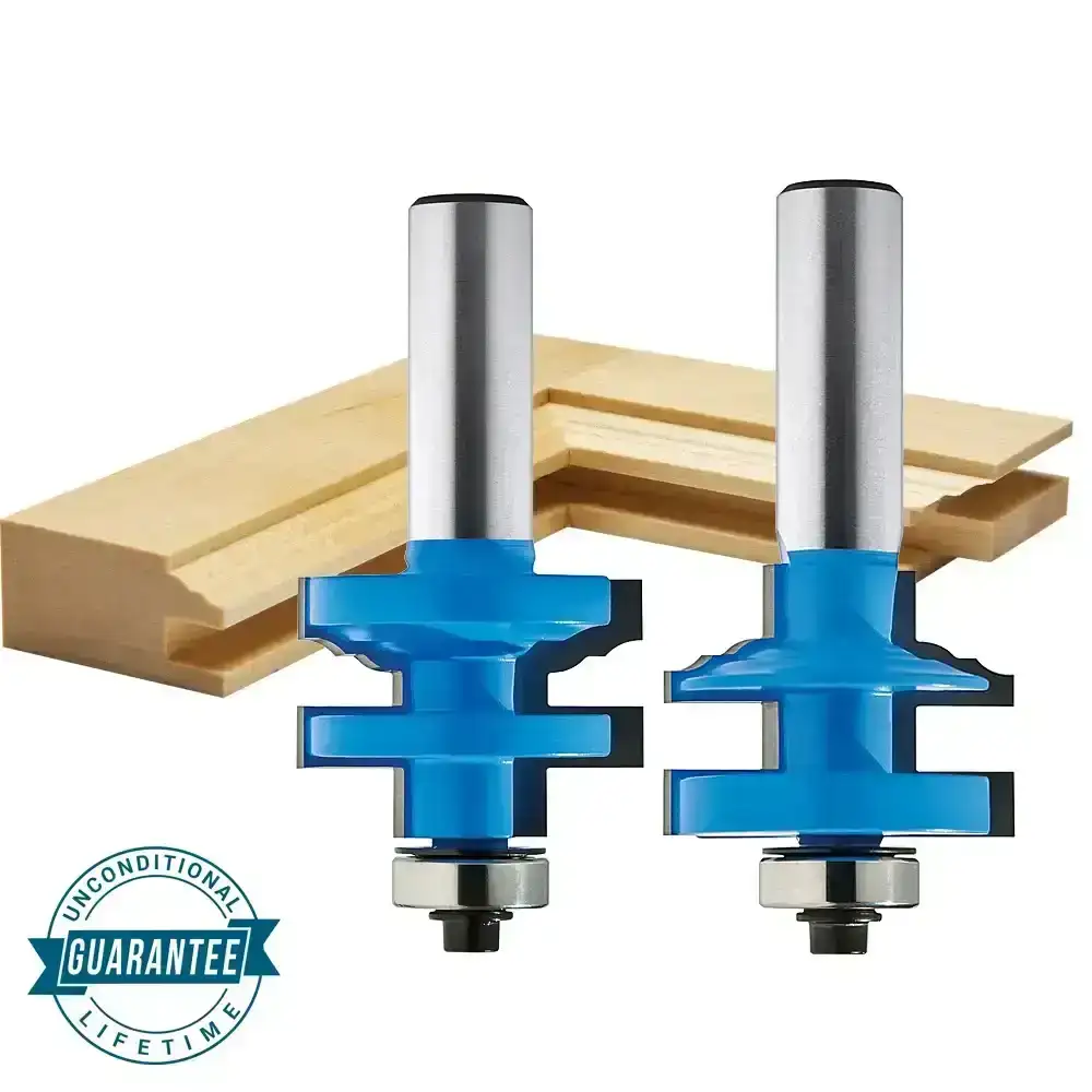 Rockler Classical Rail and Stile Router Bit - 1-3/8