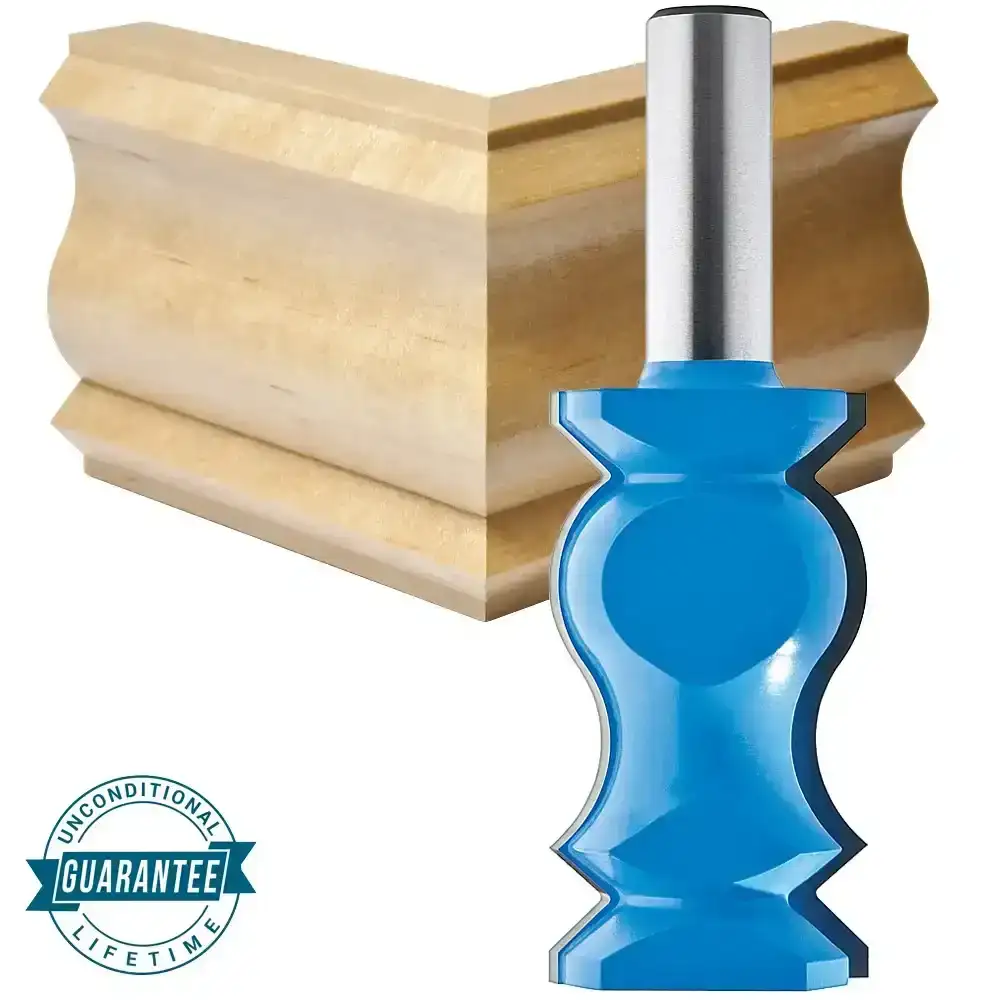 Rockler Crown Molding Router Bit - 1-1/4