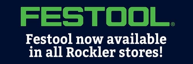 Festool, Now Available in all Rockler Stores!