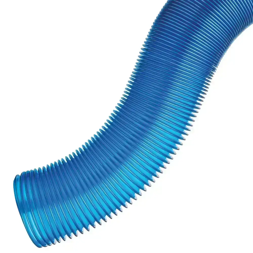 4'' Dia. Dust Right® Hose, 4' L Compressed, Extends to 28' L