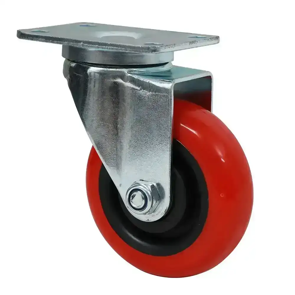 4'' 300-lb. Heavy Duty Polyurethane Caster, Swivel