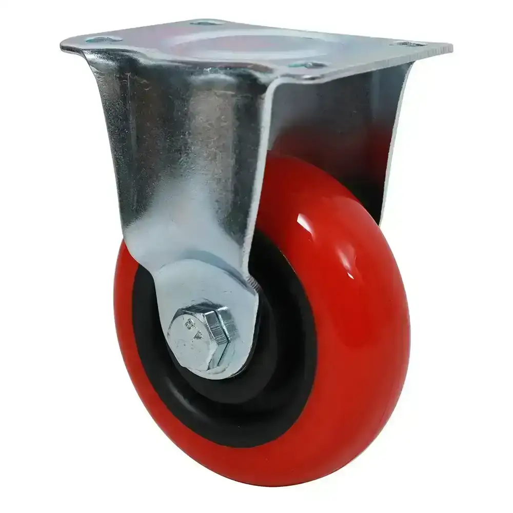 4'' 300-lb. Heavy Duty Polyurethane Caster, Rigid