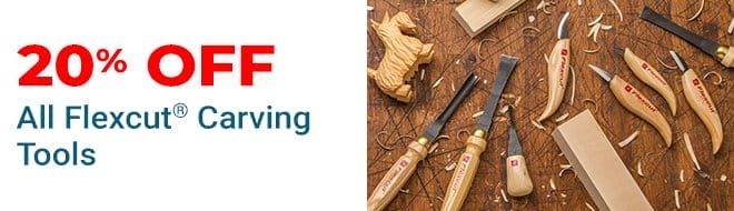 20% Off All Flexcut Carving Tools