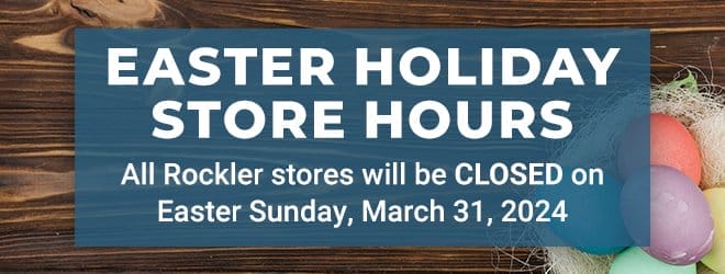 Easter Store Hours - Closed Today