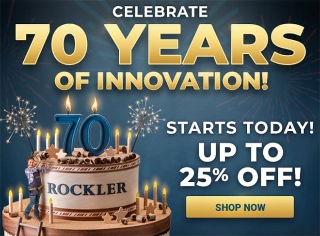 Celebrate 70 Years of Innovation - Up to 25% Off