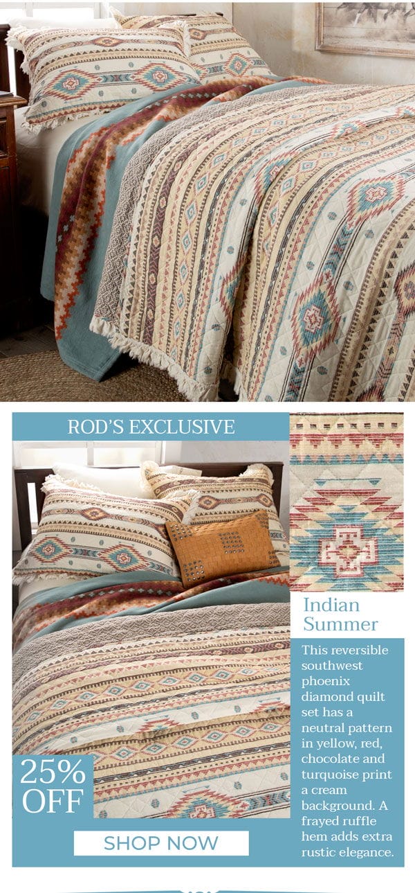 Save On Rod's Indian Summer Quilt