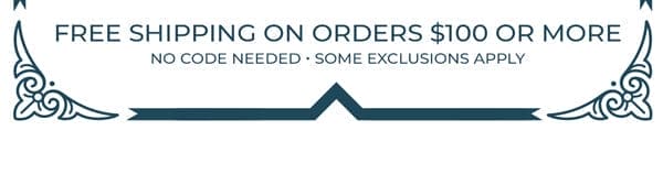 Free Shipping on Orders \\$100 or More!