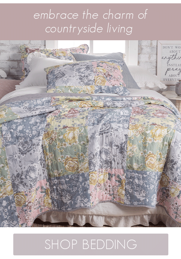 Shop Additional 40% off Country Grace Bedding