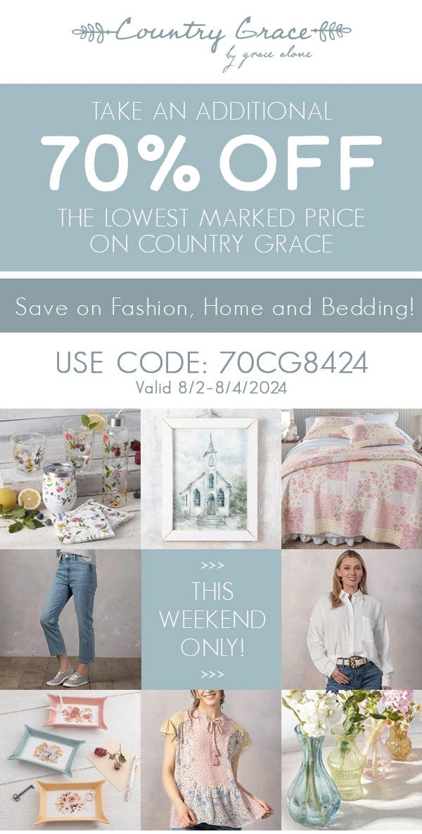 Shop 70% off Country Grace