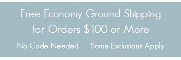 Free Shipping on Orders \\$100 Or More!