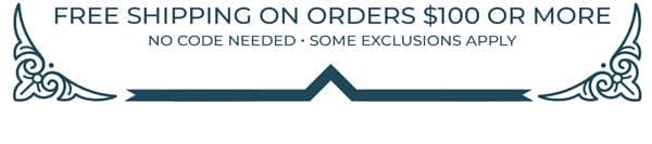 Free Shipping on Orders \\$100 or More!