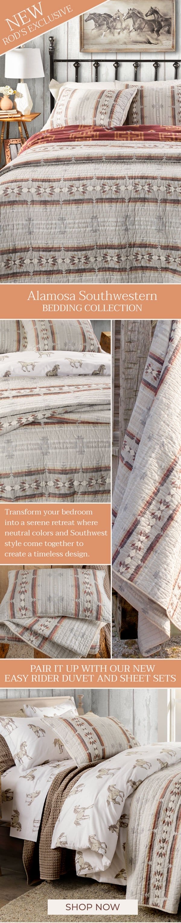 Shop The Alamosa Southwestern Bedding Collection