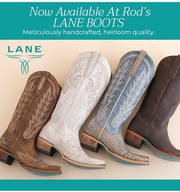 Lane Boots Now Available At Rods